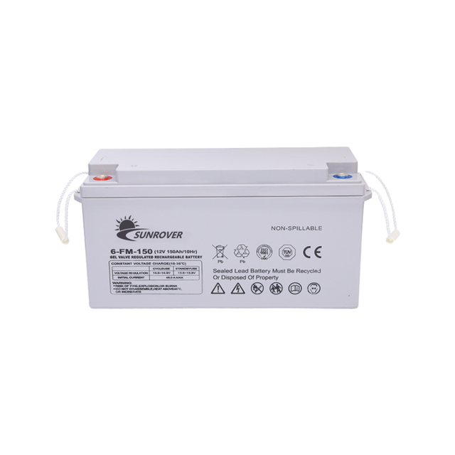 12v 150ah Gel Battery  Deep Cycle Storage Battery for Solar System  Lead Acid Battery