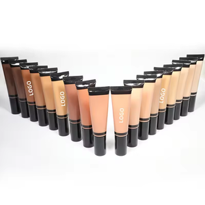 Base líquida impermeable SPF20 de alta calidad, <span class=keywords><strong>maquillaje</strong></span> sin aceite de cubierta completa de lujo en forma de crema, Etiqueta Privada - Product Image 2