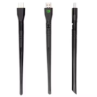Eropa 8 baris kartu jaringan nirkabel USB Driver antena eksternal-Gratis WIFI Oscam Polandia