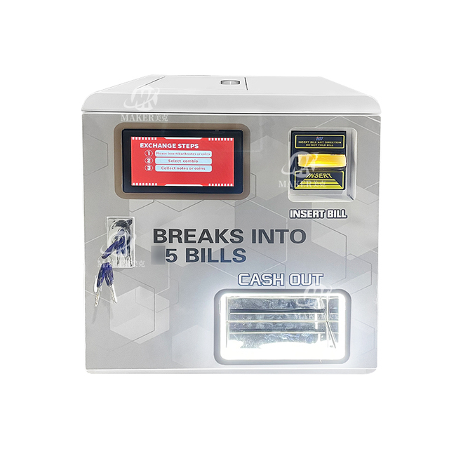 Multi Currency Coin Changer Machine Token Exchange Machine Automatic Billnote Card Acceptor Exchanger BILL to BILL
