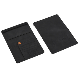 Porte-passeport portable en cuir PU avec blocage RFID, étui pour cartes, protège-cartes, portefeuille de voyage, Porta Pasaporte, élastique - Product Image 4