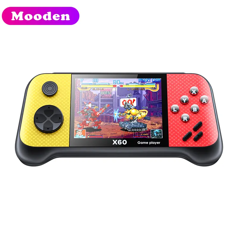 L X60 Handheld Game Player 3.5 Inch Scherm Ingebouwde 4000 + Games Ondersteuning 2 Spelers Tv Video Handheld Game console Voor Fc/Sfc/Gb