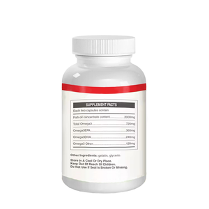 Омега-3 глубоководные рыбий жир софтгелевые капсулы, богатые триглицеридами EPA & <span class=keywords><strong>DHA</strong></span>, поддерживают сердечный мозг и суставы для взрослых - Product Image 4