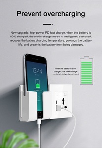 Lanbon Charge Rapide Smart WiFi <span class=keywords><strong>Prise</strong></span> <span class=keywords><strong>Murale</strong></span> Homekit 16A WiFi <span class=keywords><strong>Prise</strong></span> Universelle Facile à Installer <span class=keywords><strong>Prise</strong></span> Tuya - Product Image 5