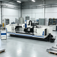 Solución Completa PC-CNC-6500 Centro de Mecanizado CNC de 3 Ejes para Perfiles, Fresadora, Taladradora y Roscadora para Muros Cortina de Aluminio