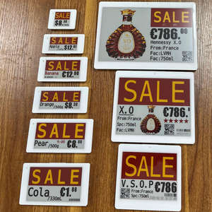 สินค้ามาใหม่ ป้ายราคาอิเล็กทรอนิกส์แบบดิจิทัล ขนาด 3.7 นิ้ว ใช้เทคโนโลยี E-Ink พร้อมบลูทูธ 2.4GHz และ Ble - Product Image 3