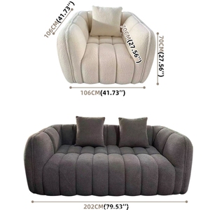 Canapé <span class=keywords><strong>futon</strong></span> compact deux places, style minimaliste moderne, léger et peu encombrant, idéal pour les petits studios et appartements. - Product Image 5