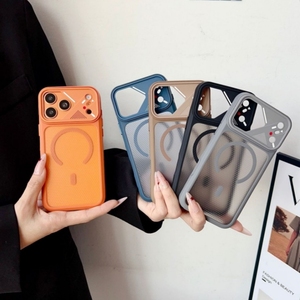 Heat Dissipation Converted Magnetic Magnetic Mobile Phone <b>case</b> for <b>iPhone</b> 17 16 15 14 Pro Max TPU PC Matte Frosted Back Cover - Product Image 1