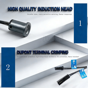 Interruptor Automático <span class=keywords><strong>de</strong></span> Detección 12V/24V para <span class=keywords><strong>Armario</strong></span>/Guardarropa, Táctil/Escaneo Manual/Regulable/Control <span class=keywords><strong>de</strong></span> Puerta, Cierre Retardado por 30 Segundos - Product Image 3