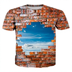 เสื้อยืดวิ่งกีฬาคุณภาพสูงสำหรับผู้ชาย ผ้าโพลีเอสเตอร์ถักแบบกำหนดเอง พิมพ์ลายโลโก้ด้วยเทคนิคซับลิเมชั่นเต็มตัว แขนสั้น แห้งเร็ว - Product Image 3