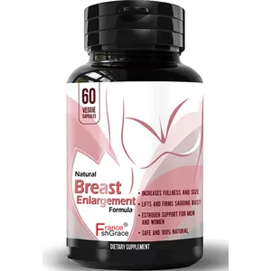 60 Pills Breast Enhancement Pills And Estrogen Supplement For Women And Men Bigger Boobs