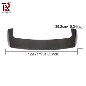 Aileron arrière en fibre de carbone sèche F95 X5M pour pare-chocs de voiture BMW 2019-2025, becquet de toit - Product Image 5