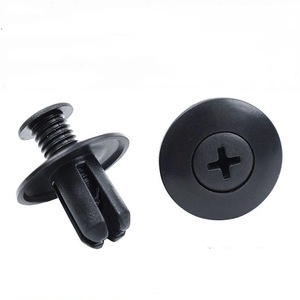 Universal Automotive Expansion <b>Clip</b> 8mm Plastic Fastener For Mudguard <b>Bumper</b> Repair Car Body Fixing Accessory - Product Image 2