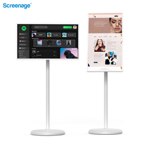 Capacitif Tactile Grande Taille JCPC Écran Tactile Tablette Tv Sans Fil Wifi Portable Télévision Écran Tactile Smart-Tvs
