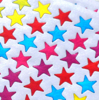 10 Stück Shining Stars Aufkleber Schulkinder Kinder Lehrer Label Belohnung Netter Aufkleber für DIY Scrap book Dekor Schul bedarf