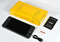 Console de jeu portable Powkiddy X70 2024 avec système Linux, écran 7 pouces, joystick 3D, Wi-Fi, prise en charge multijoueur, batterie 3500 mAh