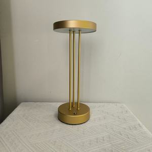 Wireless Bedroom Golden LED Table Light Rechargeable Touch <strong>Sensor</strong> Dimmable Portable Modern Lamps with 3-Color Temp Battery - Product Image 6