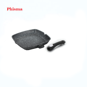 เตาบาร์บีคิวพกพา Phisma ทำจากอลูมิเนียมอัลลอยสีดำ พร้อมฟังก์ชั่นย่างแบบเกาหลี สำหรับปิ้งย่างกลางแจ้ง - Product Image 3