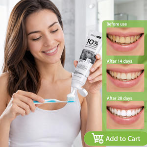 Dentifricio ATOANY <span class=keywords><strong>per</strong></span> <span class=keywords><strong>Denti</strong></span> <span class=keywords><strong>Sensibili</strong></span>, Senza Fluoruro, Alito Fresco, Pulizia Profonda, Sbiancante, con 10% di Nano Idrossiapatite - Product Image 4