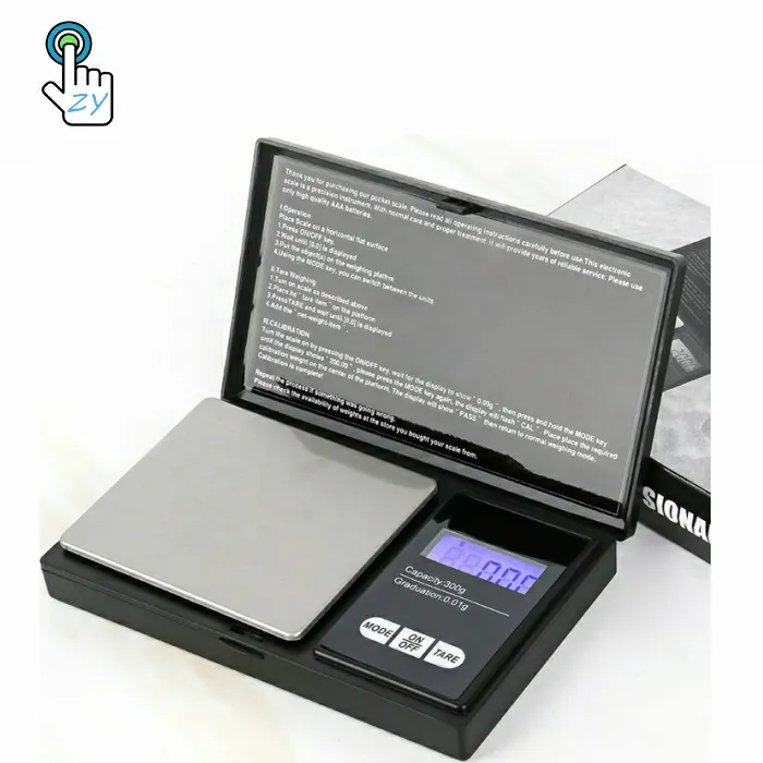 Mini Digital 500g 0.01g Electronic Pocket Mini Gram Scale, High Quality Portable Jewelry Gold Scale