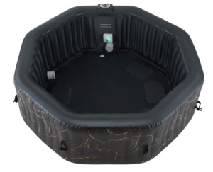 Bain à remous <span class=keywords><strong>gonflable</strong></span> fiable 550L Grande capacité PVC Portable Pliable Facile à ranger et à entretenir Vente en gros pour les opérateurs de camping - Product Image 3