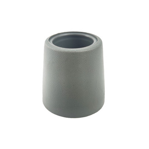 Manchons tubulaires en plastique gris épais pour pieds de chaise d'hôpital, patins de base durables antidérapants et amortisseurs - Product Image 4
