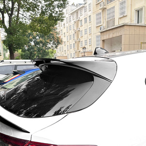 Alfa Romeo Stelvio 2017 Rear Trunk Wing Piano Black Carbon Fiber Texture ABS Spoiler for Europe - Product Image 3