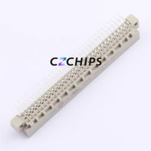 9031646951 Board-to-Board & Backplane Connector Bent Lead Through Hole,P=2.54mm Connector 2.54mm Right Angle Insert 3 Gold - Product Image 2