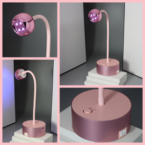 Lampe à ongles LED UV rechargeable, nouvelle génération, avec capteur automatique, colorée, pleine de diamants, pour la manucure en salon - Product Image 5