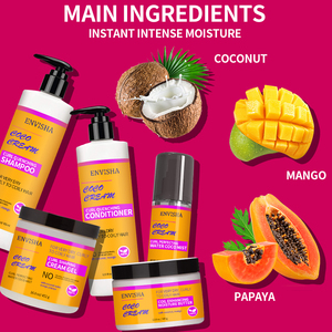 Ensemble shampoing et après-shampoing <span class=keywords><strong>hydratant</strong></span> en profondeur pour <span class=keywords><strong>cheveux</strong></span> afro, produits pour <span class=keywords><strong>cheveux</strong></span> <span class=keywords><strong>bouclés</strong></span>, coffret cadeau pour <span class=keywords><strong>cheveux</strong></span> <span class=keywords><strong>bouclés</strong></span> secs - Product Image 4
