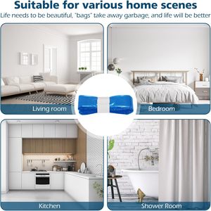 <span class=keywords><strong>Angelcare</strong></span> Genie Tommee Recharges en plastique pour poubelles à couches, sacs à couches, <span class=keywords><strong>poubelle</strong></span> multicouche, sacs de recharge - Product Image 5