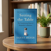 Setting Table Danny Meyer English Livre broché de haute qualité 336 pages Économie Finance Restauration Hôtellerie Gestion