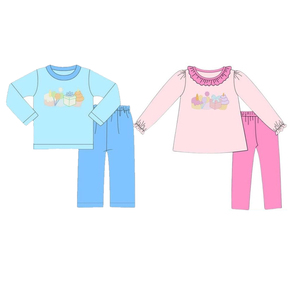 Ropa personalizada de boutique para niños de feliz cumpleaños, conjuntos para Hermanos, venta al por mayor, moda, conjuntos bonitos de ropa para niños, nuevos estilos - Product Image 1