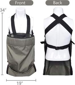 Free Sample Large Pocket Outdoor Garden Protective Gear Quick Release Backpack Tool Apron with Picking <b>Bag</b> for <b>Gardening</b> - Product Image 6