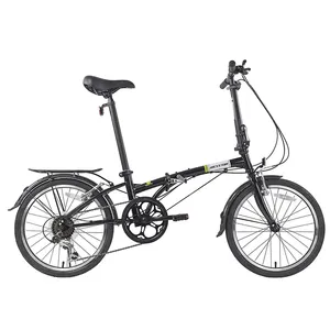 2023 mini 21 speed gear folding bike /cheap foldable bicycle for sale /wholesale 20 inch Steel frame sepeda lipat from China