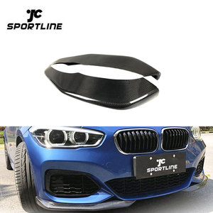 Delantales divisores de aletas delanteras de fibra de carbono para <span class=keywords><strong>BMW</strong></span> F20 <span class=keywords><strong>118i</strong></span> 120i M Sport M135i 2015 <span class=keywords><strong>2018</strong></span> - Product Image 1