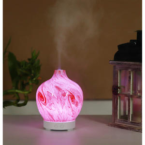 Difusor de Aroma Moderno de Mármol, Humidificador Ultrasónico de 0.5L, Funcionamiento Silencioso, para Uso en el Hogar, Oficina o Escritorio - Product Image 5