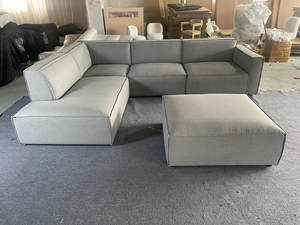 Ensemble de canapés en éponge de haute qualité Disen pour patio, meubles de jardin, résistant à l'eau, aux taches et aux UV, canapé d'extérieur - Product Image 2