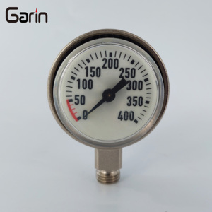 400BAR Dial 50MM 7/16-20 UNF Scuba <span class=keywords><strong>Diving</strong></span> Manômetro de latão - Product Image 2