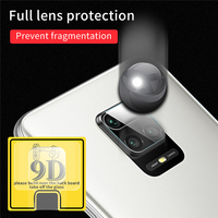 Protection d'objectif de téléphone portable pour Xiaomi Redmi Note 9s, protecteur d'appareil photo en verre trempé