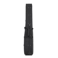 FC31 OEM vente en gros nouveau noir guitare acoustique étui rigide Polyfoam Instrument mousse sacs pour batterie et violon cuir matériel