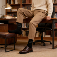Chaussettes de compression décontractées de luxe pour l'été, avec logo personnalisé, antibactériennes, anti-fatigue, respirantes, écologiques, sans coutures, pour hommes