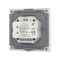 Controlador de panel táctil montado en la pared T14 5A * 4CH 20A 4 canales de salida LED RGBW controlador 2,4 GHz RF inalámbrico atenuador interruptor de encendido y apagado