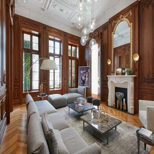 Panneau mural en PS 3D rainuré, imperméable, sans formaldéhyde, revêtement en poudre, matériau décoratif pour rideaux - Product Image 3