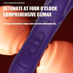 Stimolatore Clitorideo Intelligente 3-in-1 per Donne, 10 Frequenze, Vibratore Dildo con Funzione di Succhiamento e Vibrazione per Punto G - Product Image 3