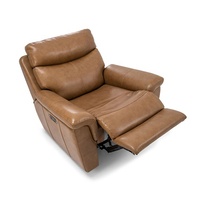 Canapés-chaises de théâtre de luxe modernes pour le salon fauteuil inclinable fauteuil inclinable gonflable en cuir fauteuil de canapé inclinable simple paresseux