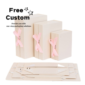 Factory Direct Reusable UV Coating Matt Lamination Kraft Paper <b>Gift</b> <b>Box</b> Magnetic Dressing Embossed Recycled Materials - Product Image 2
