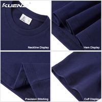 Camiseta Kuenzi Regular Personalizada con Logotipo Personalizado, Cuello Redondo, Manga Corta, 100% Algodón, 480 g/m², para Mujer