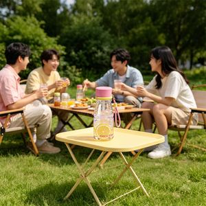 Bouteille d'eau Tritan sans BPA pour hommes, femmes et enfants avec une conception de poignée pratique - Product Image 6