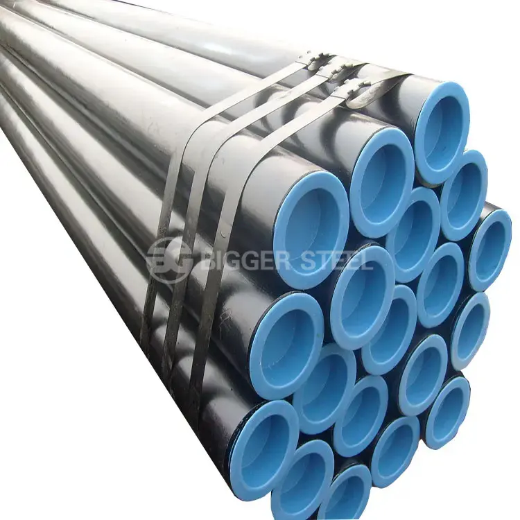 Hot rolled Sch80 line pipe PSL1 PSL2 API 5L GR.B X52 X80 Carbon Steel Seamless Pipe